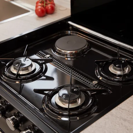 4 burner gas cooktop & grill