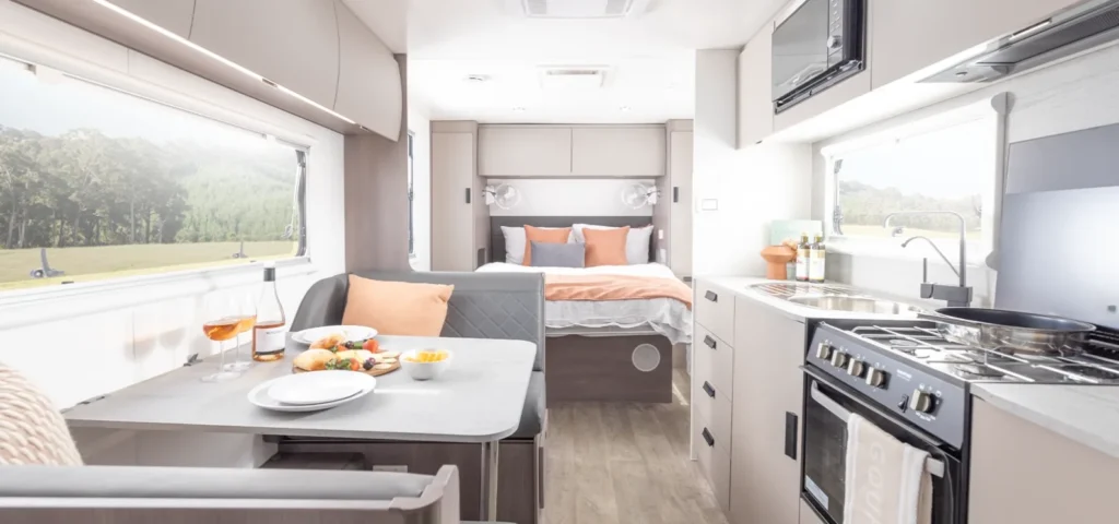inside caravan All Terrain