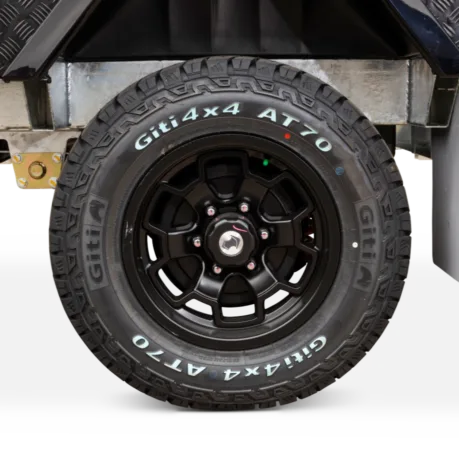 16 inch alloys with All Terrain Tyres