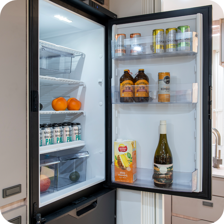 224L 12V Fridge with separate freezer drawer compartment