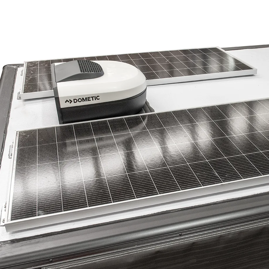 2x 200W solar panels