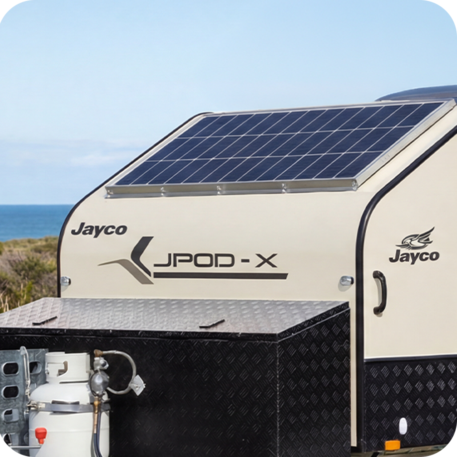200W twin cell solar panel
