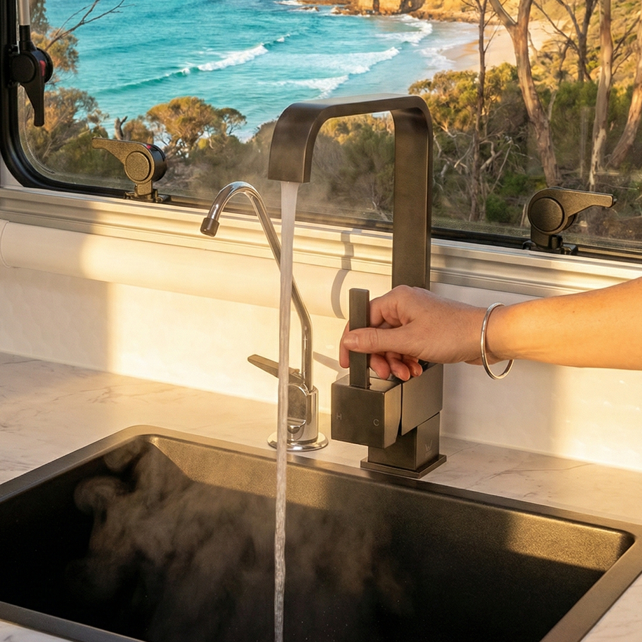 Gas hot water system
