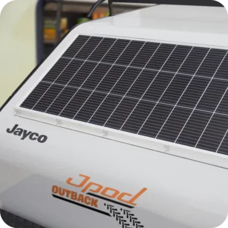 200W twin cell solar panel