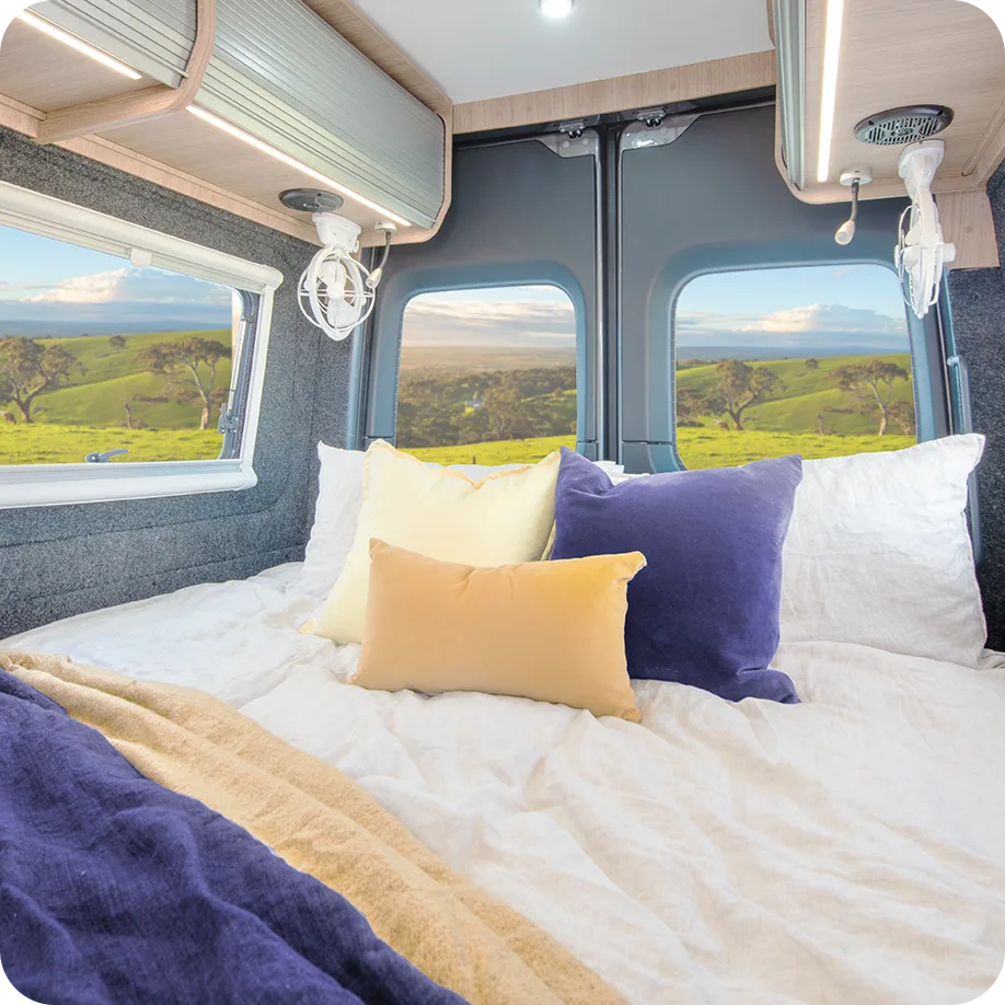 Innerspring mattress* to main beds for a great night’s sleep