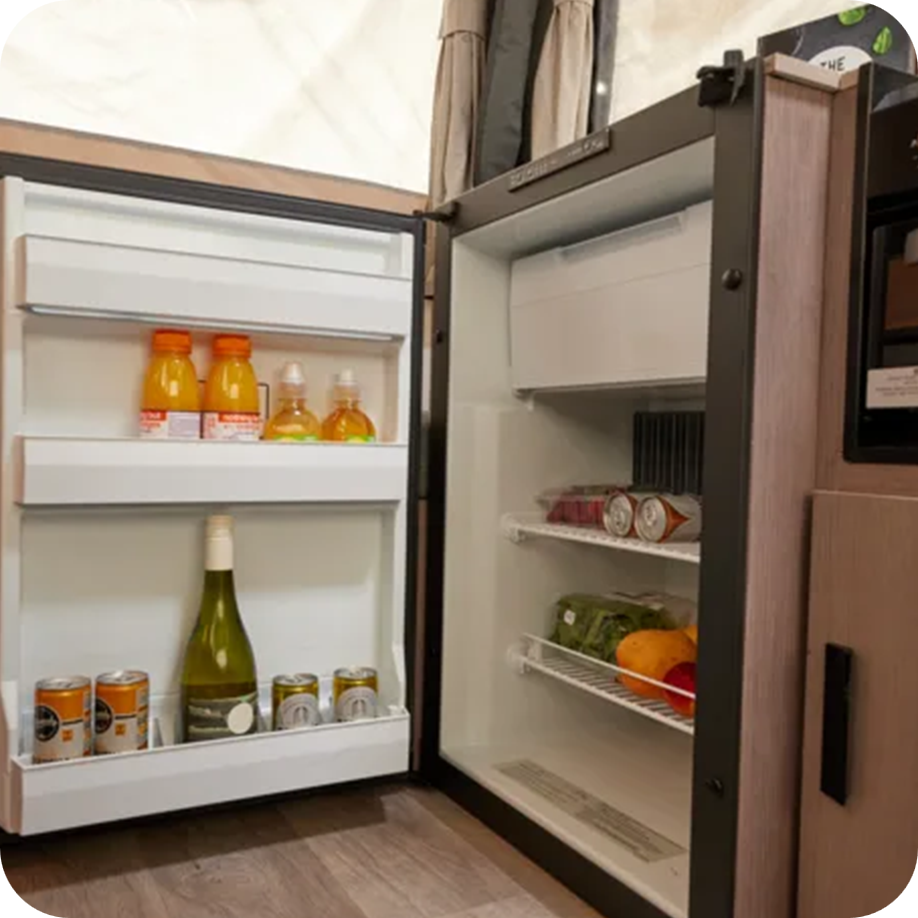 115L 12v fridge with removable freezer compartment