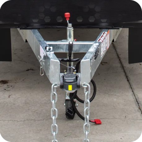 POWDERED 12V CENTRE A-FRAME JACK A-FRAME SIDE MOUNT JOCKEY WHEEL CLAMP