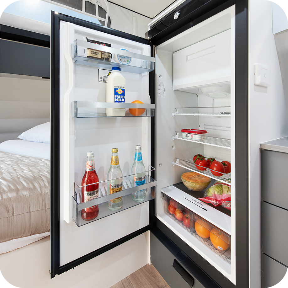 Fridge - 150L 12V AES Dual Hinge Fridge/Freezer^