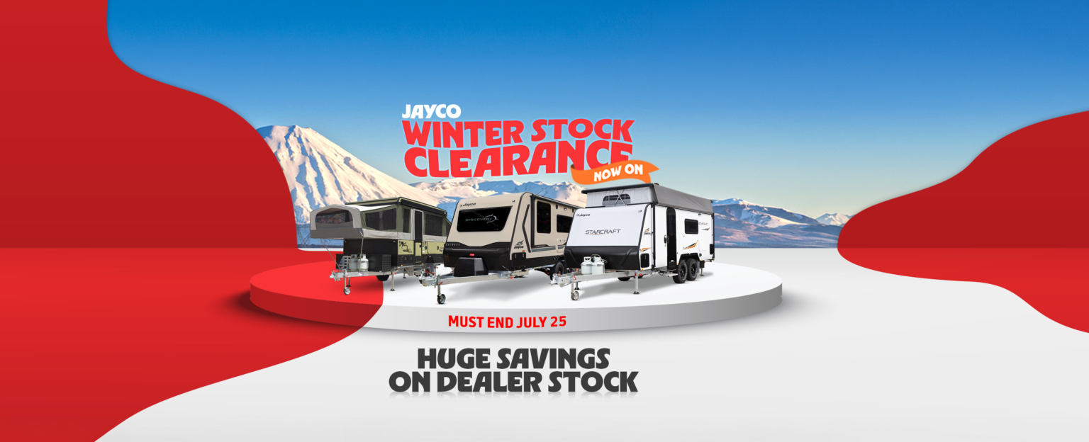 Winter Stock Clearance Landing Page Cover